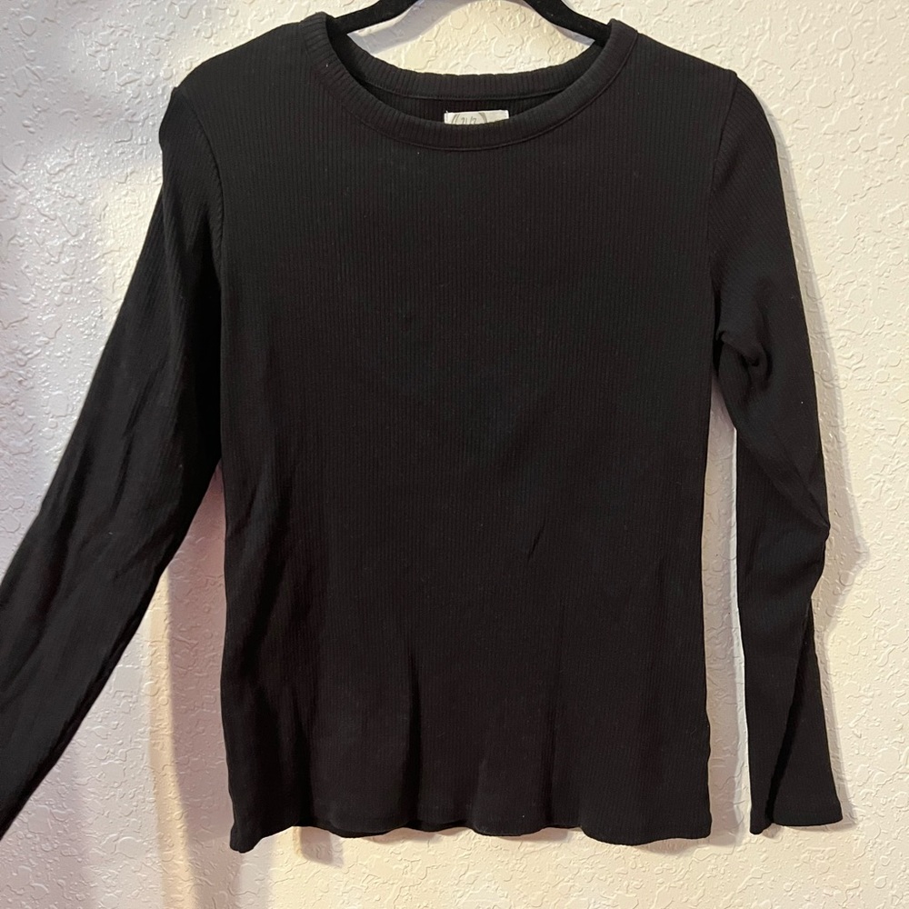 Black Maurices long sleeve top